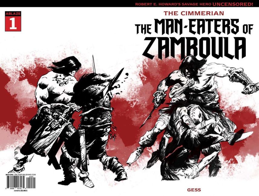 The Cimmerian: The Man-Eaters of Zamboula #1