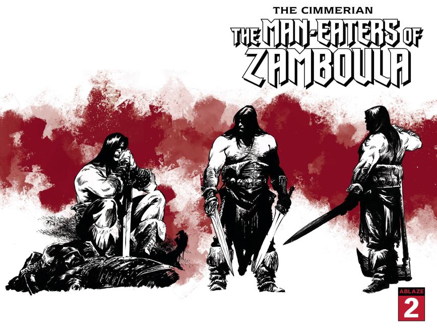 The Cimmerian: The Man-Eaters of Zamboula #2