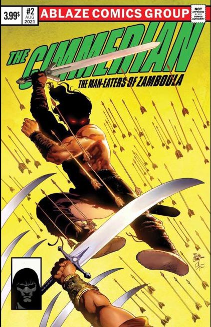 The Cimmerian: The Man-Eaters of Zamboula #2