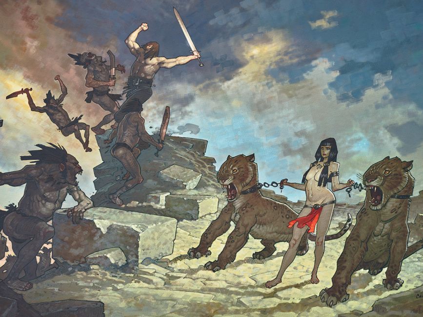 The Cimmerian: Red Nails #1