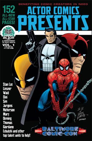 Actor Comics Presents #1 - Alternate Cover