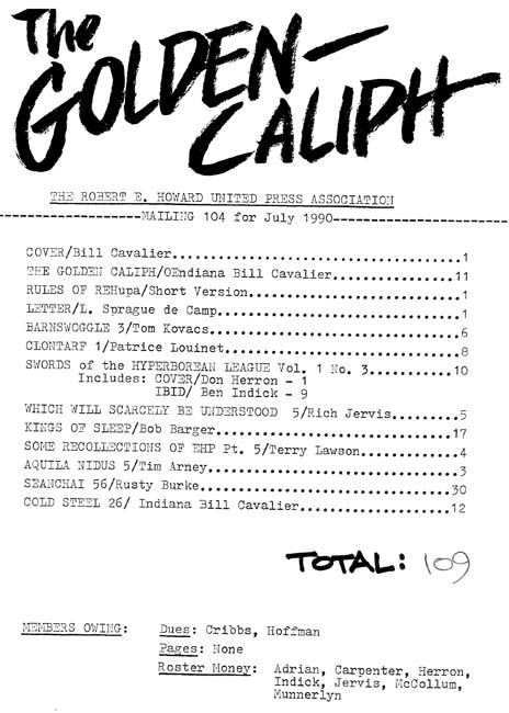 The Golden Caliph