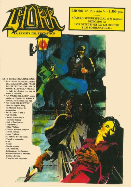 Lhork 15 (Especial detectives de lo oculto y lo sobrenatural)