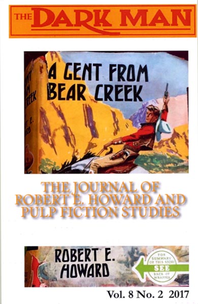 The Dark Man V8N2 (#20): The Journal of Robert E. Howard Studies
