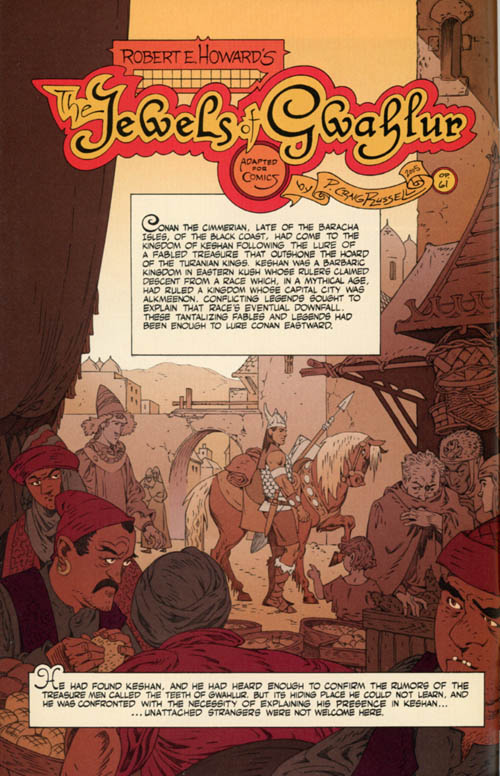 Conan and the Jewels of Gwahlur #1