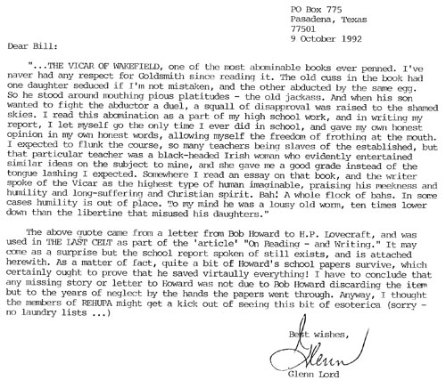 Untitled Letter