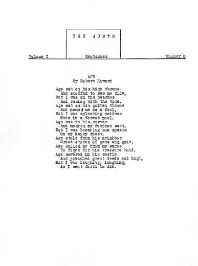 The Junto Volume 1 Number 6