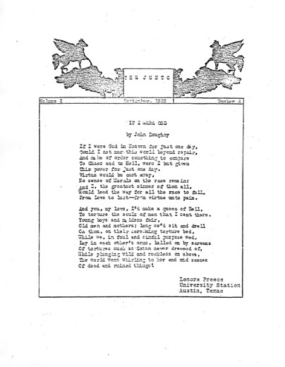 The Junto Volume 2 Number 4