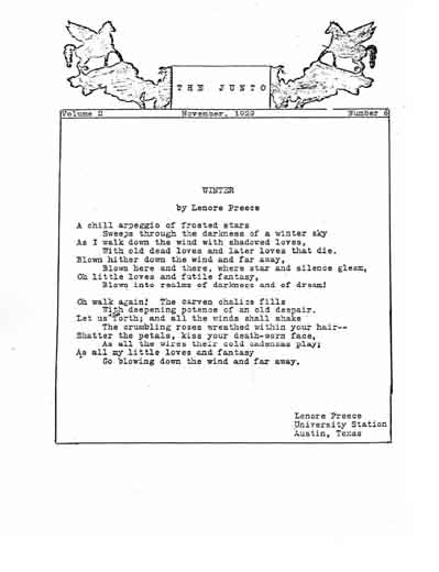 The Junto Volume 2 Number 6