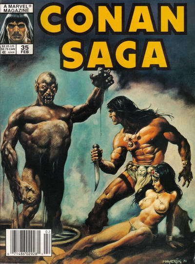 Conan Saga Volume 1 Number 35