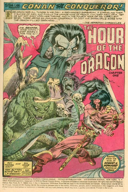 Giant-Size Conan 1