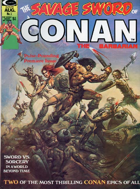 The Savage Sword of Conan Volume 1 Number 1