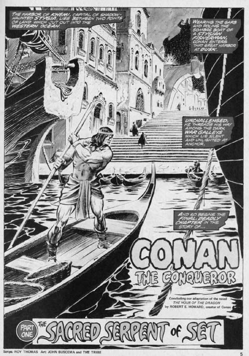 The Savage Sword of Conan Volume 1 Number 10