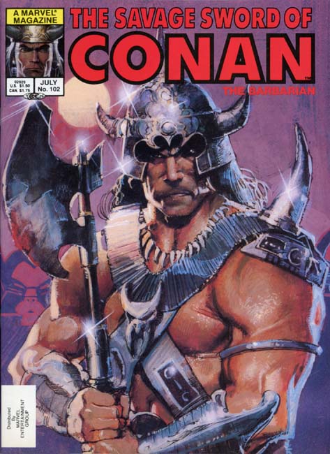 The Savage Sword of Conan Volume 1 Number 102