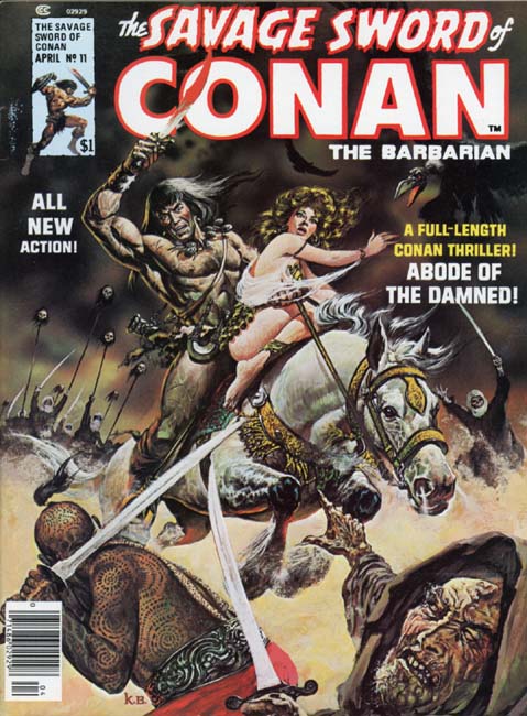 The Savage Sword of Conan Volume 1 Number 11