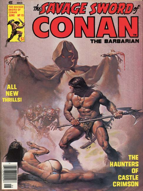 The Savage Sword of Conan Volume 1 Number 12