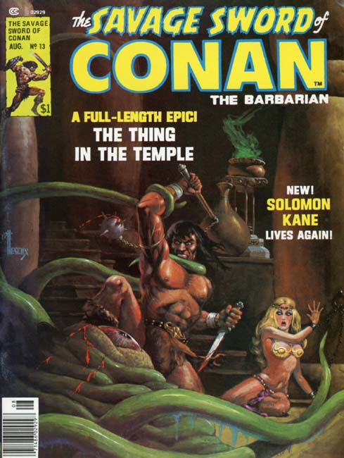 The Savage Sword of Conan Volume 1 Number 13