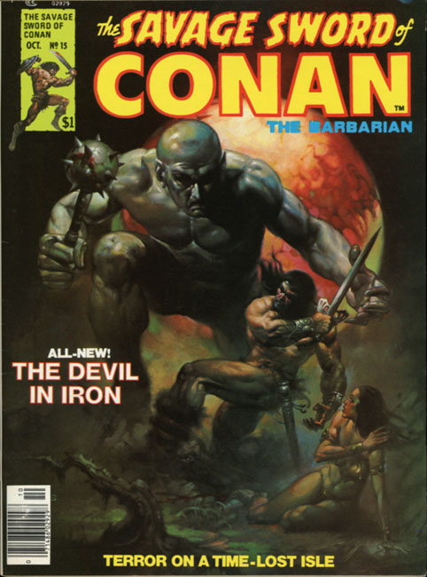 The Savage Sword of Conan Volume 1 Number 15