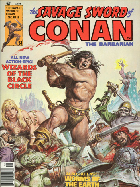 The Savage Sword of Conan Volume 1 Number 16
