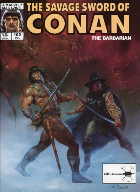 The Savage Sword of Conan Volume 1 Number 162