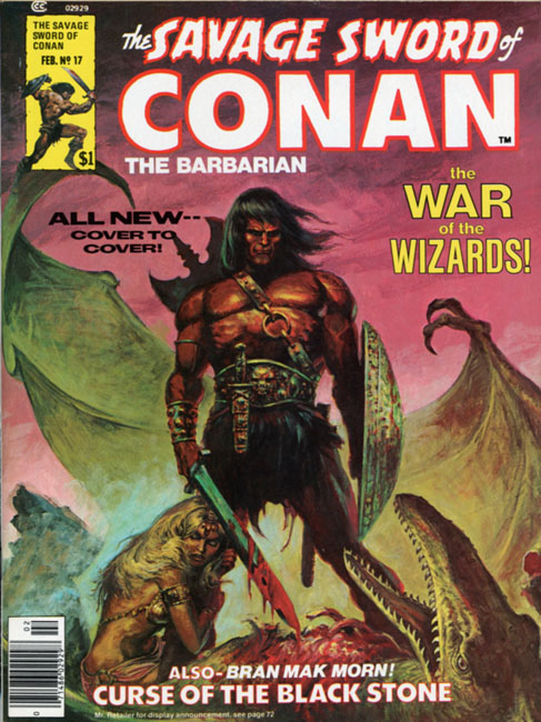 The Savage Sword of Conan Volume 1 Number 17