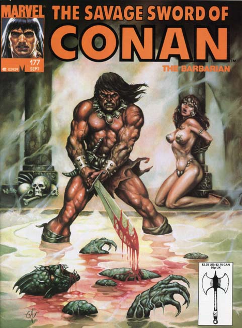 The Savage Sword of Conan Volume 1 Number 177