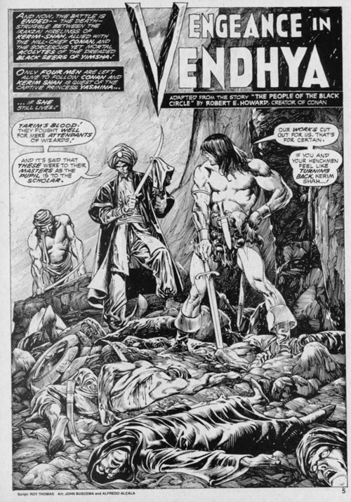 The Savage Sword of Conan Volume 1 Number 19