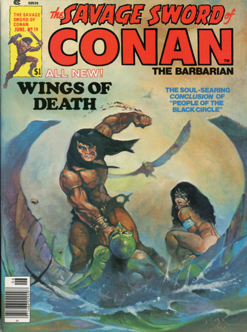 The Savage Sword of Conan Volume 1 Number 19