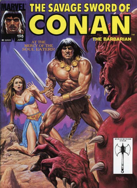 The Savage Sword of Conan Volume 1 Number 198