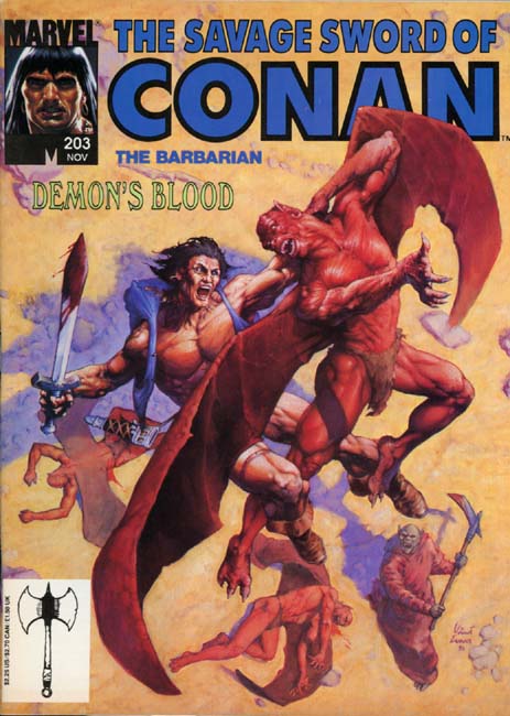 The Savage Sword of Conan Volume 1 Number 203