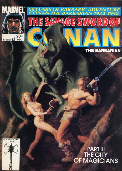 The Savage Sword of Conan Volume 1 Number 204