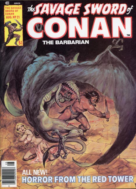 The Savage Sword of Conan Volume 1 Number 21