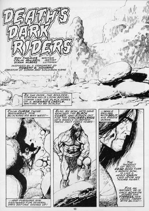 The Savage Sword of Conan Volume 1 Number 219