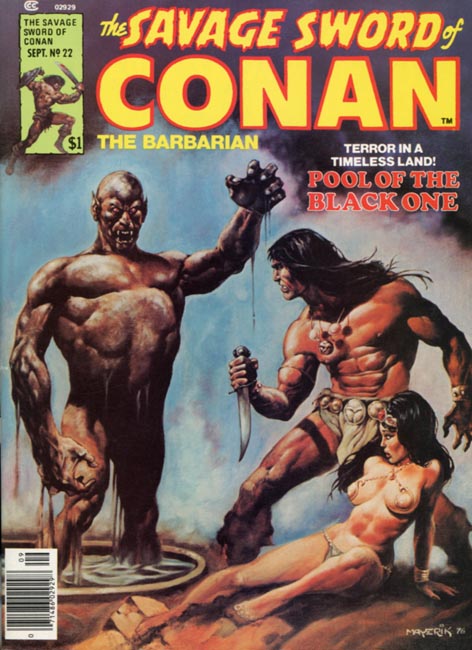 The Savage Sword of Conan Volume 1 Number 22