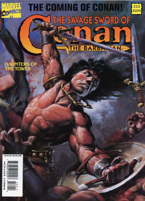 The Savage Sword of Conan Volume 1 Number 222