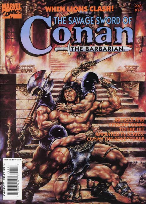 The Savage Sword of Conan Volume 1 Number 228