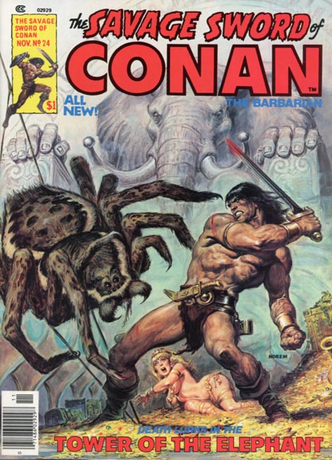 The Savage Sword of Conan Volume 1 Number 24