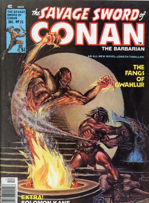 The Savage Sword of Conan Volume 1 Number 25