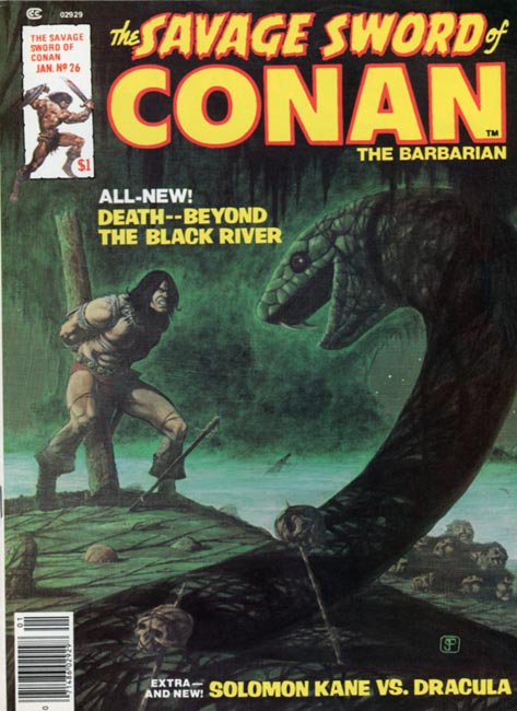 The Savage Sword of Conan Volume 1 Number 26