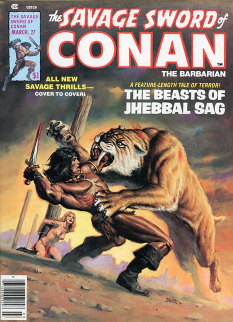 The Savage Sword of Conan Volume 1 Number 27