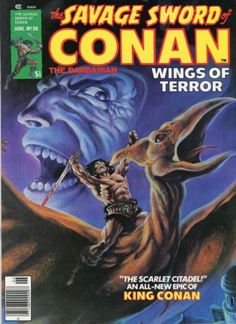 The Savage Sword of Conan Volume 1 Number 30