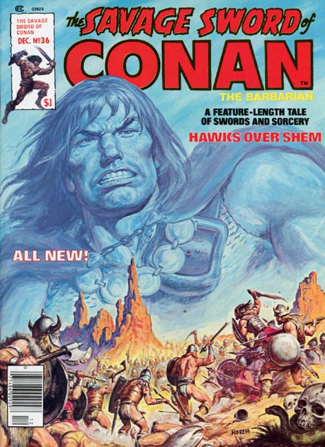 The Savage Sword of Conan Volume 1 Number 36