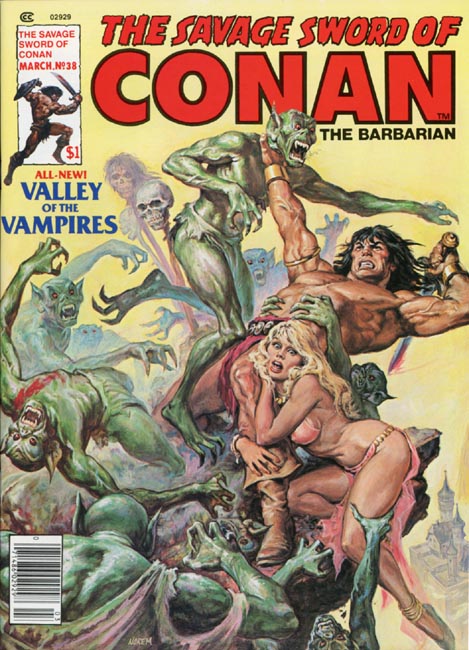 The Savage Sword of Conan Volume 1 Number 38