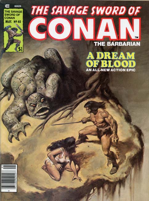 The Savage Sword of Conan Volume 1 Number 40