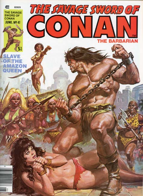 The Savage Sword of Conan Volume 1 Number 41
