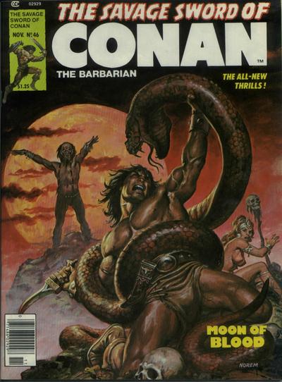 THE SAVAGE SWORD OF CONAN #46