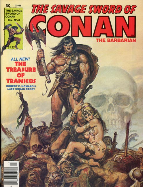 The Savage Sword of Conan Volume 1 Number 47