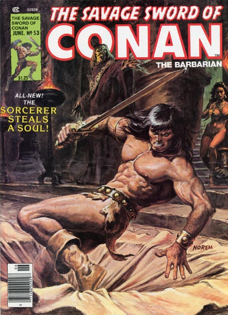The Savage Sword of Conan Volume 1 Number 53