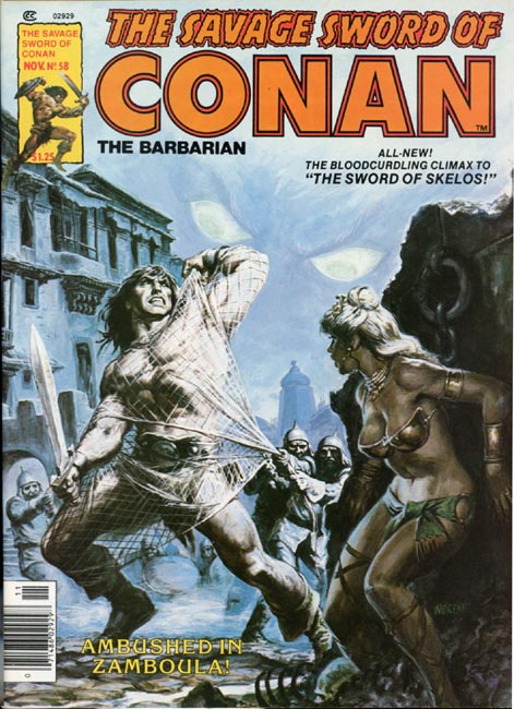 The Savage Sword of Conan Volume 1 Number 58