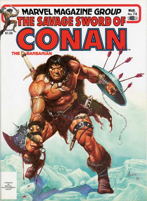 The Savage Sword of Conan Volume 1 Number 74